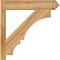 Ekena Millwork Balboa Rough Sawn Arts and Crafts Outlooker, Western Red Cedar, 6"W x 26"D x 26"H OUT06X26X26BOA03RWR - alternate 4
